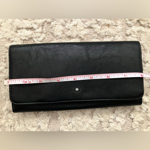 NEW without tags Universal Thread Black faux leather wallet - Picture 9 of 10